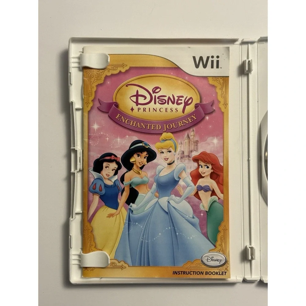Disney Princess: Enchanted Journey (Nintendo Wii, 2007) with Manual Complete